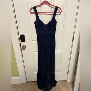 Lulu's Midnight Blue Dress